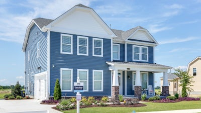 The Persimmon Exterior. Moyock, NC New Homes