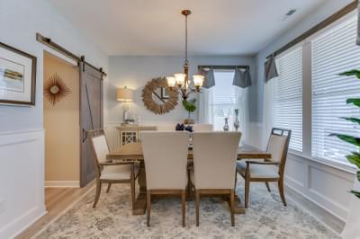 Dining Room. Waterleigh New Homes in Moyock, NC