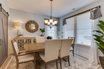 Dining Room. Waterleigh New Homes in Moyock, NC