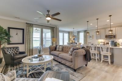 Great Room. Waterleigh New Homes in Moyock, NC