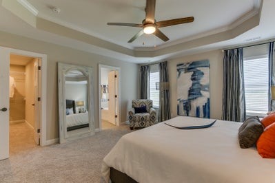 Owner's Suite. Waterleigh New Homes in Moyock, NC