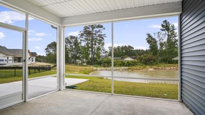 Rear Covered Porch. 2,390sf New Home in Little River, SC