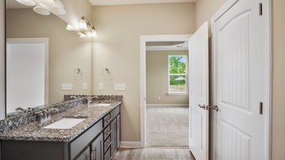 Owner's Bathroom. The Sand Dollar New Home in Little River, SC