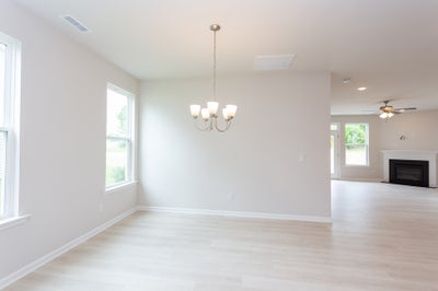 Great Room. 2,343sf New Home in Angier, NC