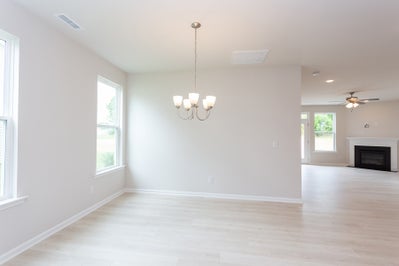 Great Room. 4br New Home in Angier, NC