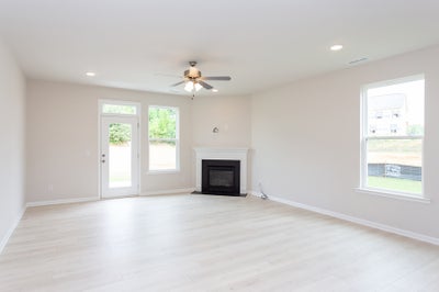 Great Room. New Home in Angier, NC