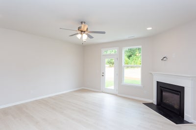 Great Room. 4br New Home in Angier, NC