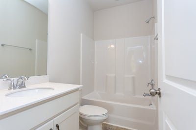 Bathroom. 2,343sf New Home in Angier, NC