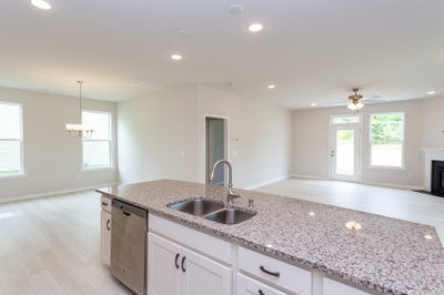 Kitchen. 2,343sf New Home in Angier, NC