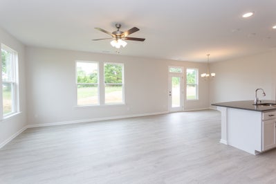 Great Room. 1,795sf New Home in Clayton, NC