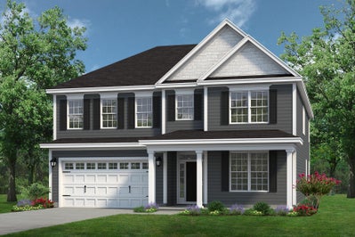 Elevation C. 3,351sf New Home in Suffolk, VA