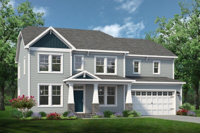 Elevation A. 5br New Home in Suffolk, VA
