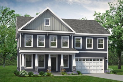 Elevation A. 3,016sf New Home in Suffolk, VA
