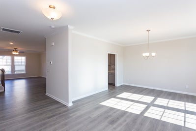 Dining Room. 2,037sf New Home in Raleigh, NC