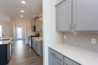 Butler's Pantry & Kitchen. 2,037sf New Home in Raleigh, NC