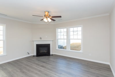 Great Room. 2,037sf New Home in Raleigh, NC