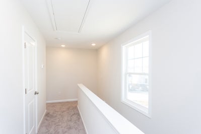 Upstairs Hallway. 2,037sf New Home in Raleigh, NC