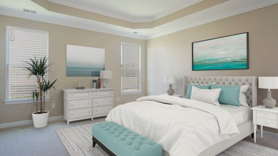 Owners Suite. The Coastline New Home in Longs, SC