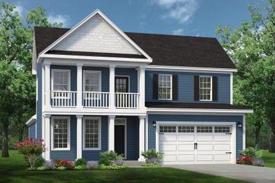 Elevation D. 2,704sf New Home in Myrtle Beach, SC