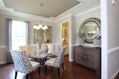 Dining Room. New Homes in Clayton, NC