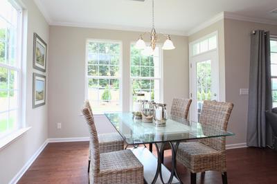 Breakfast Area. New Homes in Clayton, NC