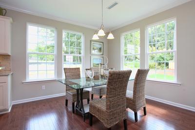 Breakfast Area. New Homes in Clayton, NC