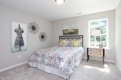 Bedroom. New Homes in Clayton, NC