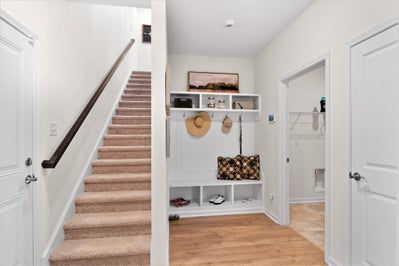 Drop Zone & Stairway. 1,672sf New Home in Longs, SC