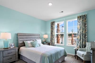 Shorebreak Bedroom. New Homes in Longs, SC