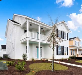 The Mai Tai Exterior . Bridgewater - Waterside Village One New Homes in Little River, SC