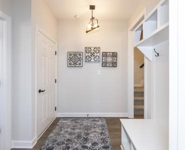 Drop Zone & Hallway. The Preserve at Lake Meade New Homes in Suffolk, VA