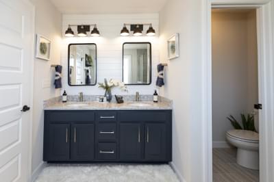 Owner's Bathroom. The Preserve at Lake Meade New Homes in Suffolk, VA