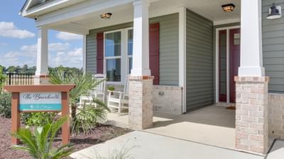 Front Porch. Bridgewater - Shadowbay Village New Homes in Little River, SC