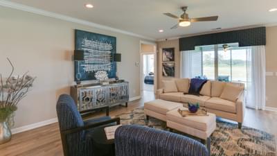 Great Room. Bridgewater - Shadowbay Village New Homes in Little River, SC