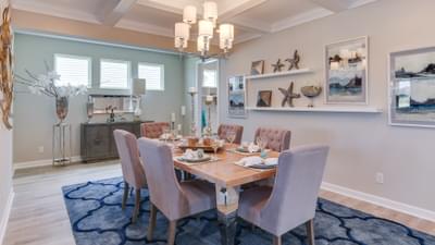 Dining Room. Bridgewater - Shadowbay Village New Homes in Little River, SC