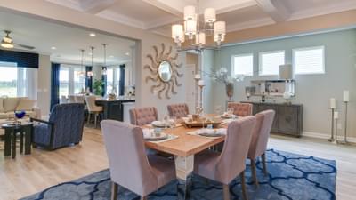 Dining Room. Bridgewater - Shadowbay Village New Homes in Little River, SC