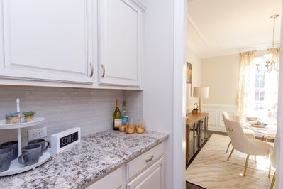 Butler's Pantry. Shadow Creek New Homes in Cary, NC