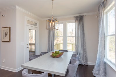 Breakfast Area. Cary, NC New Homes