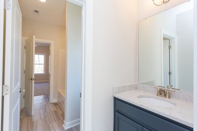 Upstairs Bath. New Homes in Cary, NC