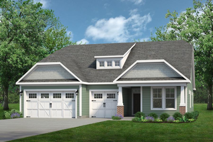 Elevation D. 2,326sf New Home in Little River, SC