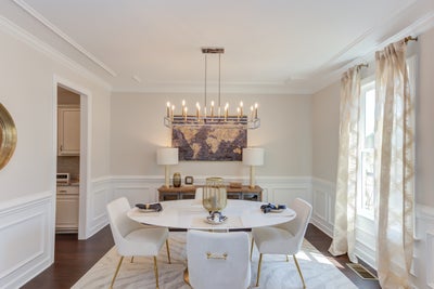 Dining Room. Shadow Creek New Homes in Cary, NC