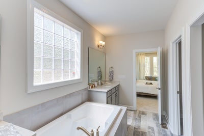 Owner's Bath. New Homes in Cary, NC