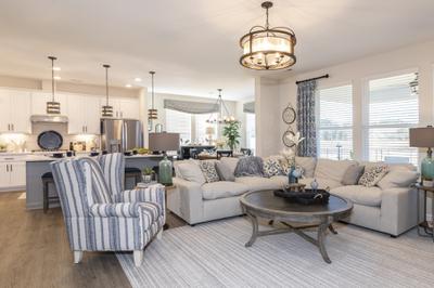 Great Room. Haven at Centerville New Homes in Chesapeake, VA