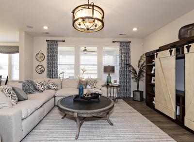 Great Room. Haven at Centerville New Homes in Chesapeake, VA