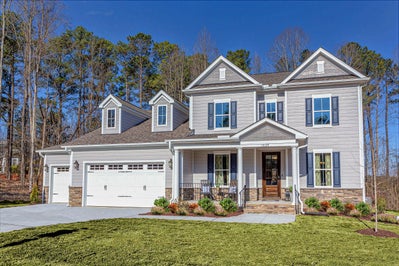 Exterior. Cary, NC New Homes