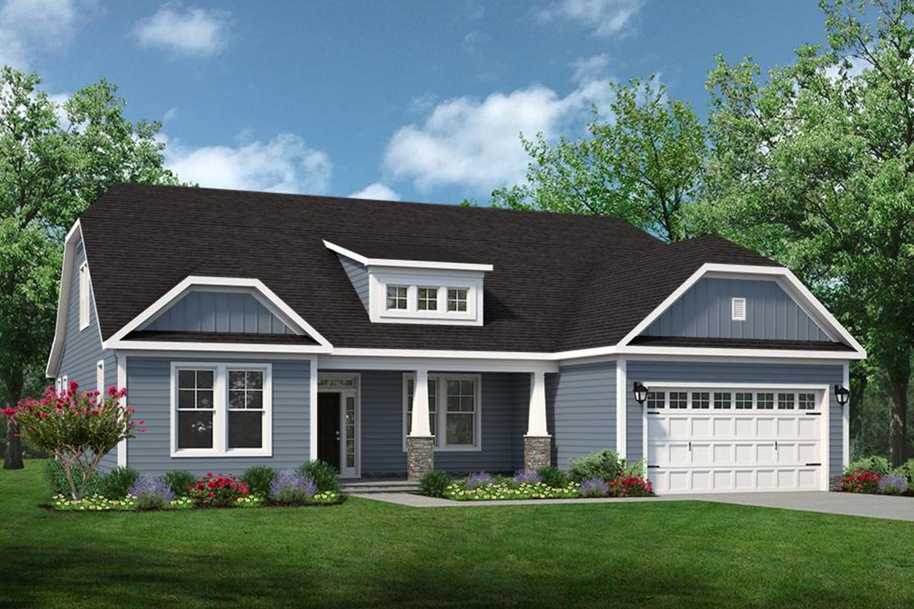 Elevation A. 3br New Home in Suffolk, VA
