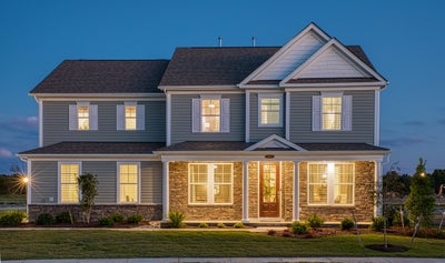 Exterior. The Roseleigh New Home in Chesapeake, VA