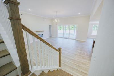 Great Room and Stairs. 4br New Home in Virginia Beach, VA