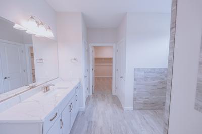 Owner's Suite Bathroom. The Bradford New Home in Virginia Beach, VA
