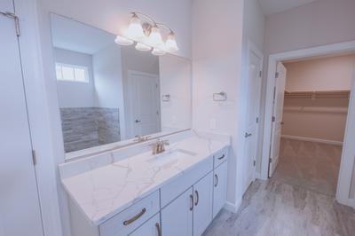 Owner's Suite Bathroom. The Bradford New Home in Virginia Beach, VA